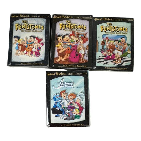Hanna-Barbera The Flintstones Seasons One Three Four Jetsons Season One DVDs